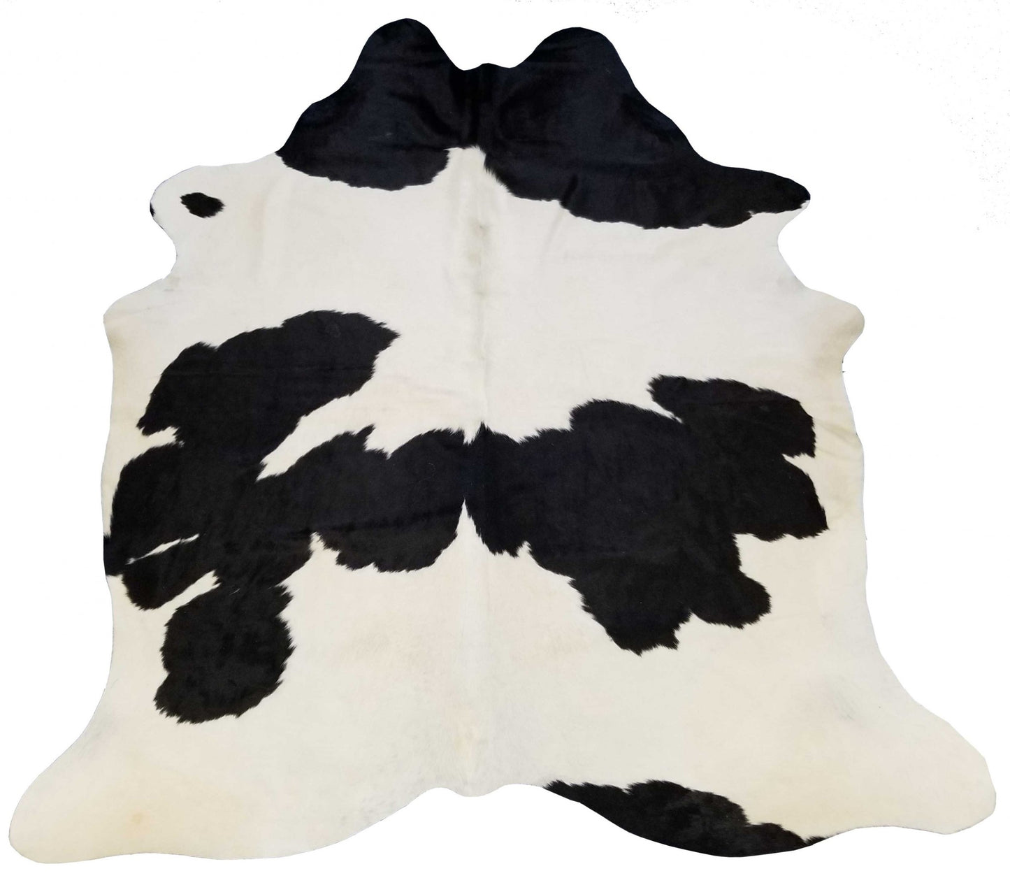 6 Ft Natural Black Brindled Cowhide Rug