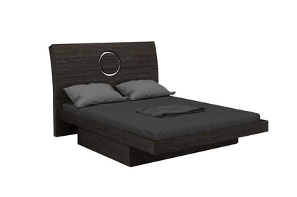 Gray King Bed Frame