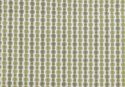 18" X 18" Taupe Polyester Striped Zippered Pillow