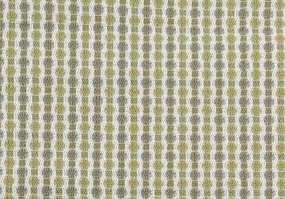 18" X 18" Taupe Polyester Striped Zippered Pillow