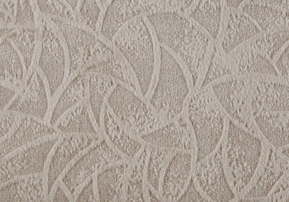 18" X 18" Taupe Velvet Polyester Abstract Zippered Pillow