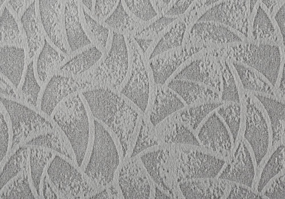 18" X 18" Light Gray Velvet Polyester Abstract Zippered Pillow