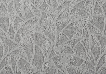 18" X 18" Light Gray Velvet Polyester Abstract Zippered Pillow