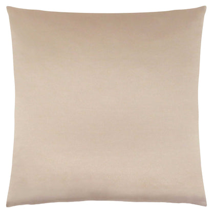 18" X 18" Gold Polyester Zippered Pillow