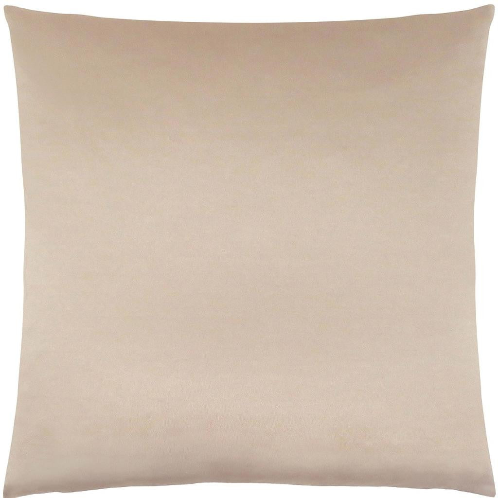 18" X 18" Gold Polyester Zippered Pillow