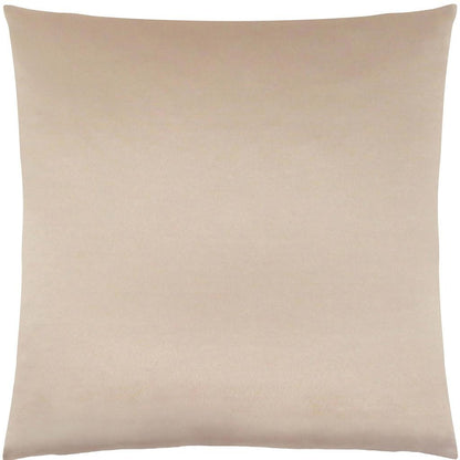 18" X 18" Gold Polyester Zippered Pillow