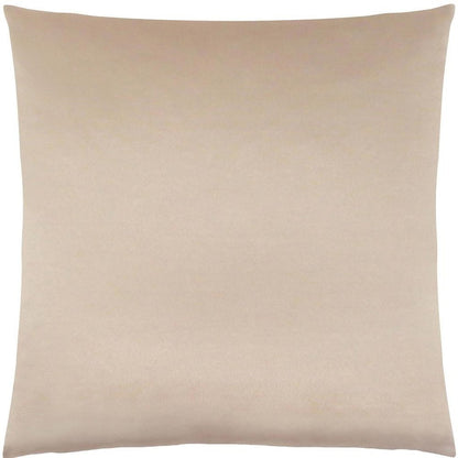 18" X 18" Gold Polyester Zippered Pillow