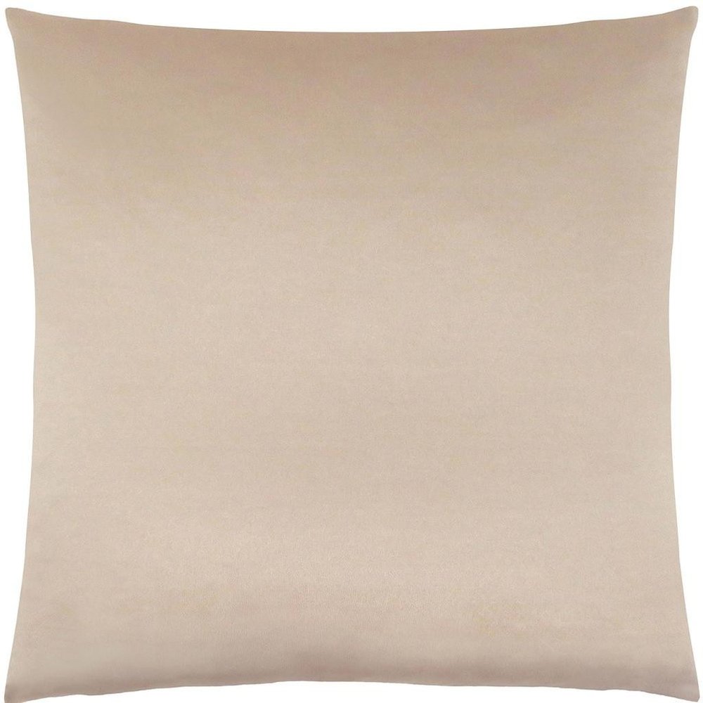 18" X 18" Gold Polyester Zippered Pillow