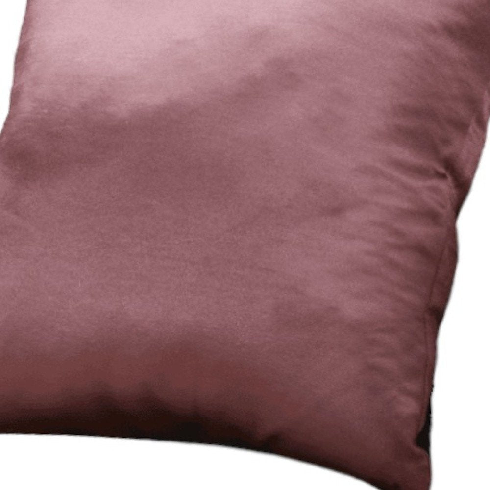 18" X 18" Gold Polyester Zippered Pillow