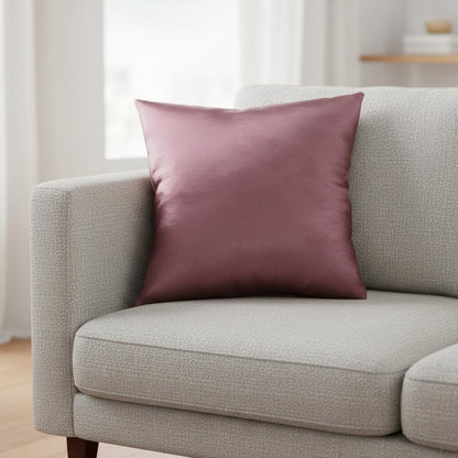 18" X 18" Gold Polyester Zippered Pillow