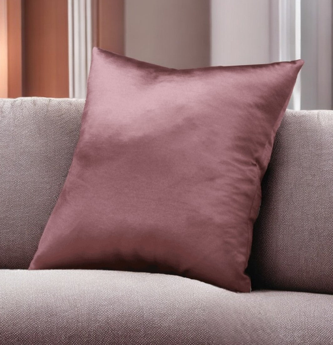 18" X 18" Gold Polyester Zippered Pillow