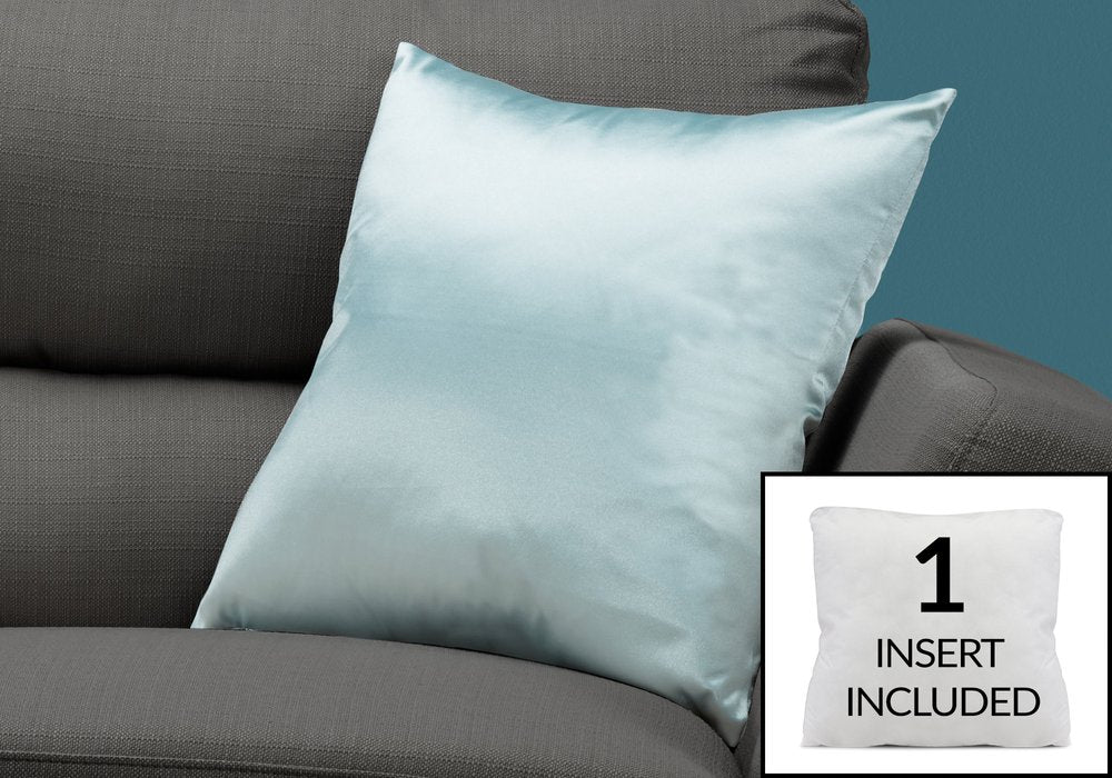 18" X 18" Gold Polyester Zippered Pillow
