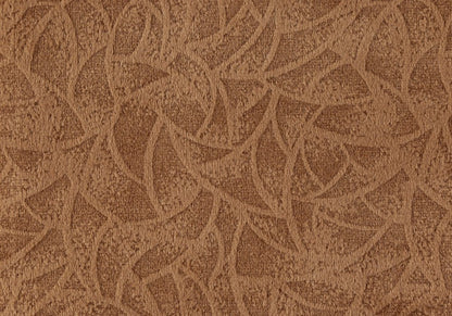 Set Of Two 18" X 18" Brown Velvet Polyester Floral Zippered Pillow