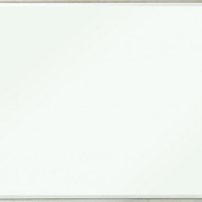 42" Silver Wood Framed Mounted Dresser Mirror