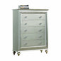 18" Champagne Five Drawer Standard Chest
