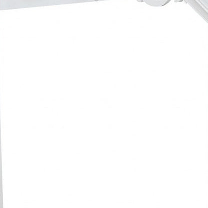 White Wood Twin Canopy Bed