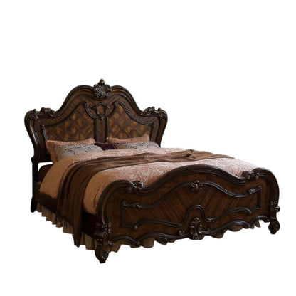 Brown King Bed Frame