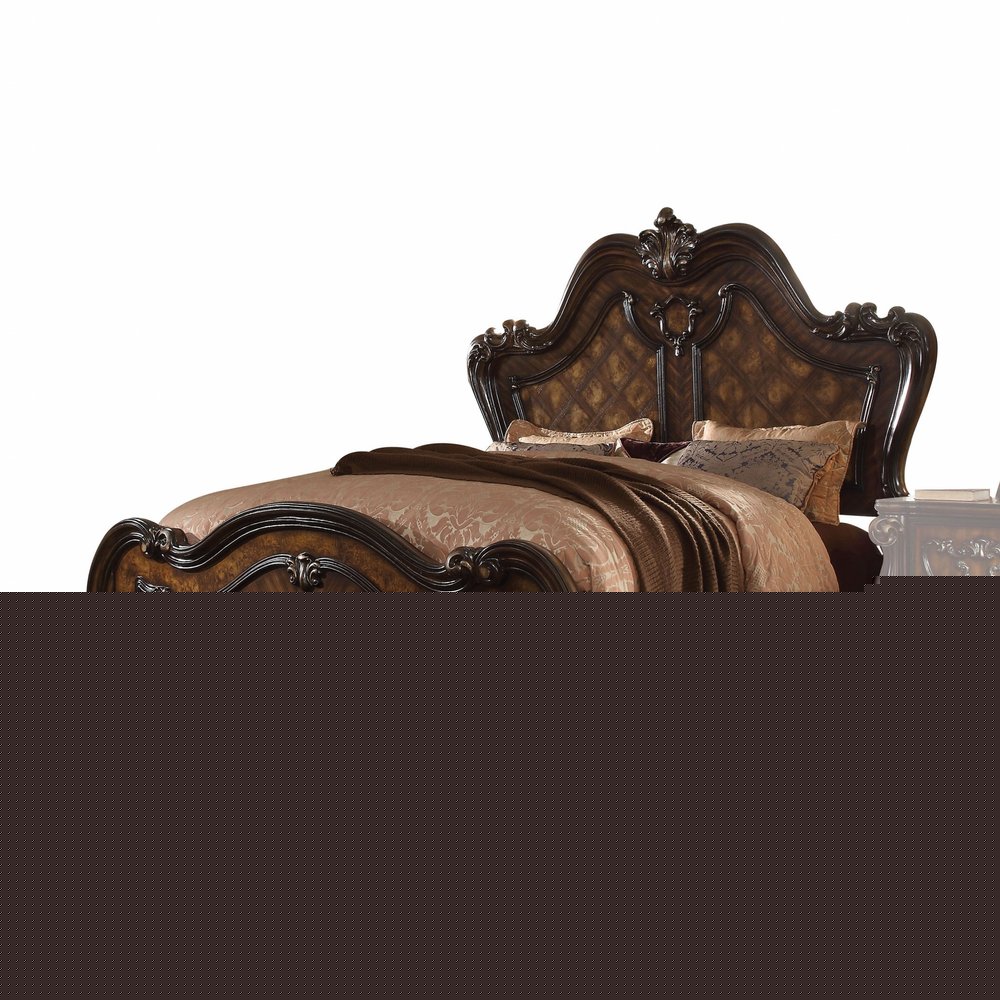 Brown King Bed Frame