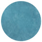 8' Blue Hand Woven Round Rug