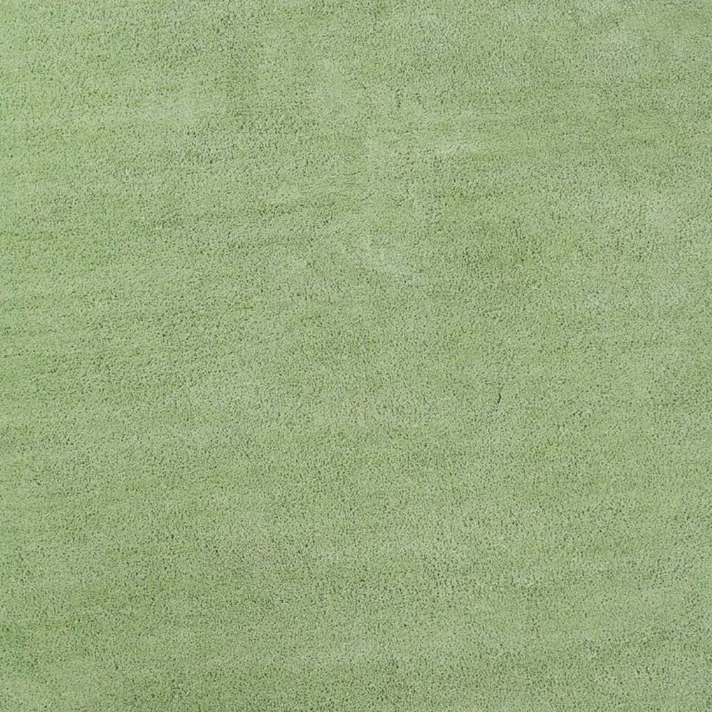 8' Green Round Hand Woven Area Rug