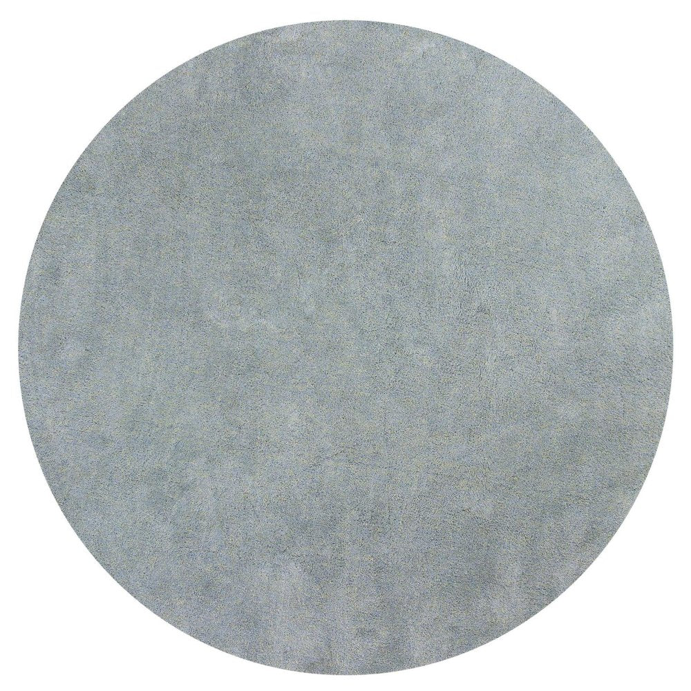 9' X 13' Blue Hand Woven Area Rug