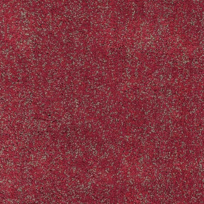 8' Red Hand Woven Round Rug