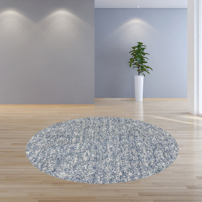 5' X 7' Slate Heather Indoor Shag Rug