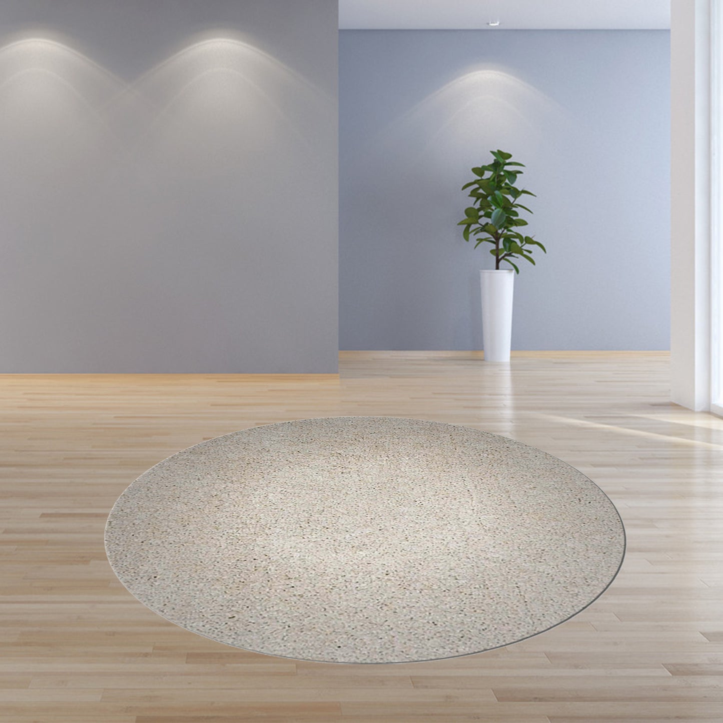 8' X 11' Ivory Indoor Shag Rug