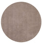 8' Beige Hand Woven Round Rug