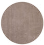 5' X 7' Beige Shag Hand Woven Area Rug