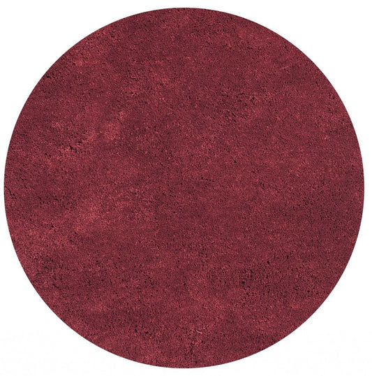 9' X 13' Polyester Red Area Rug