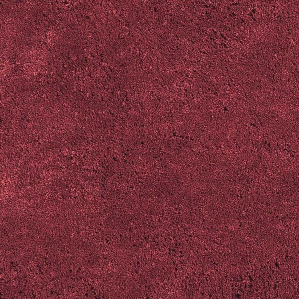 8' Red Hand Woven Round Rug