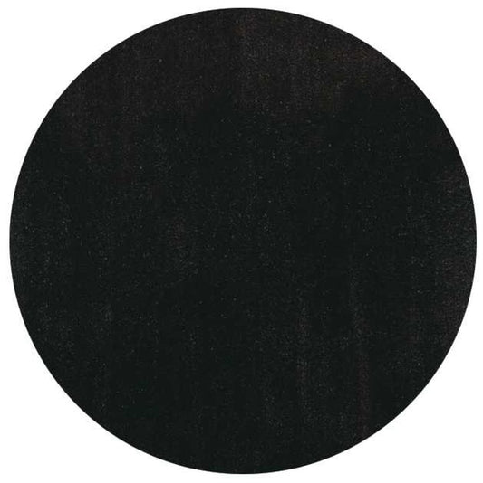 8' Espresso Hand Woven Round Rug