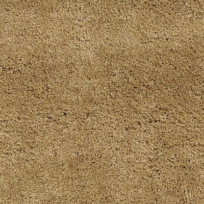 6' Gold Hand Woven Round Rug