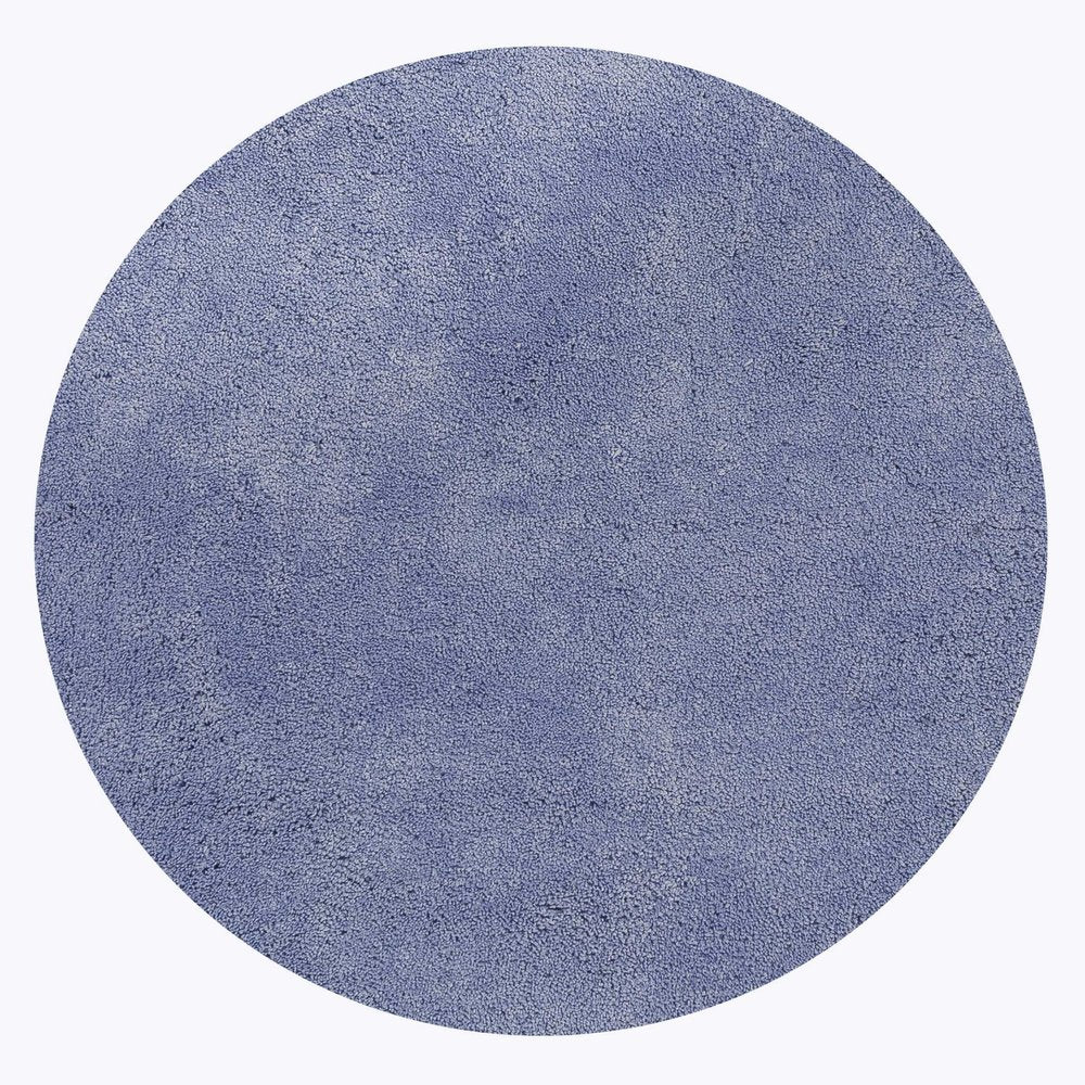 5' X 7' Purple Shag Hand Woven Area Rug