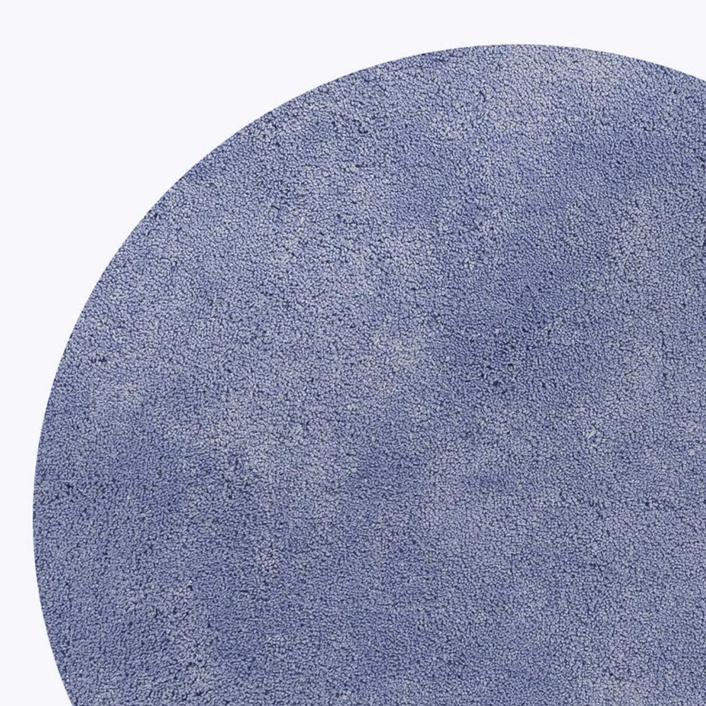 5' X 7' Purple Shag Hand Woven Area Rug