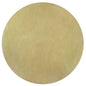 8' Canary Yellow Hand Woven Round Rug