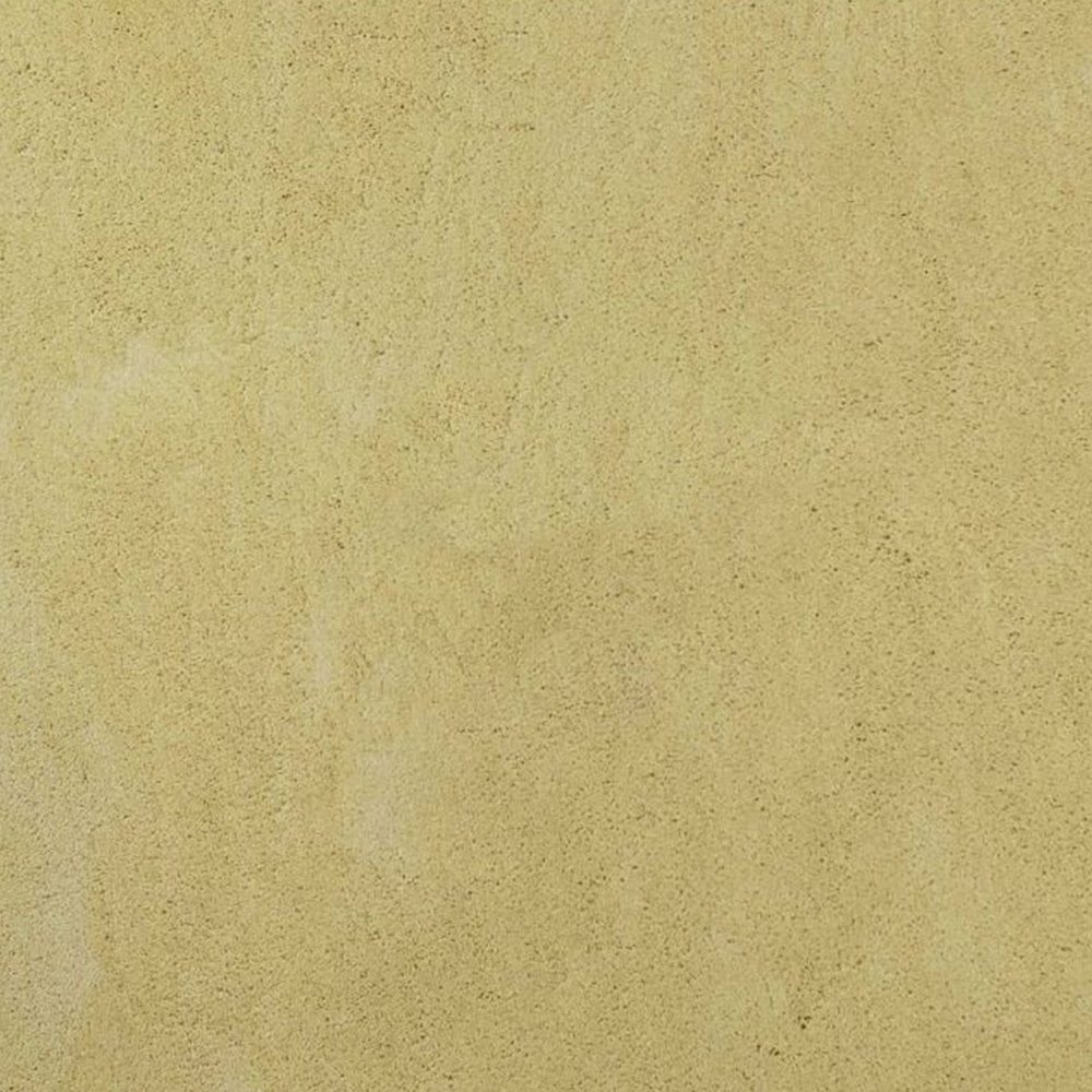 6' Canary Yellow Hand Woven Round Rug