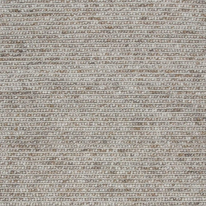 5' X 7' Natural Wool Hand Woven Area Rug