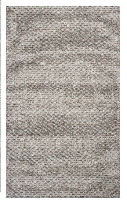 3' X 5' Natural Wool Handmade Area Rug