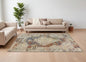 7' X 10'  Polypropylene Multi Area Rug