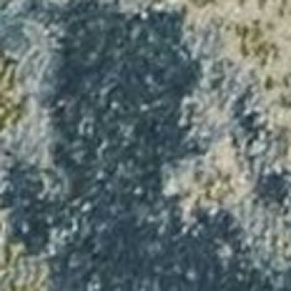 6' X 9' Blue And Green Abstract Area Rug