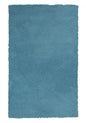 8' X 10' Blue Shag Hand Woven Area Rug