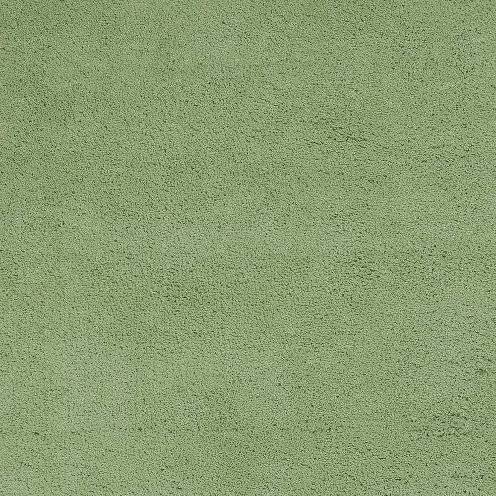 8' Green Round Hand Woven Area Rug