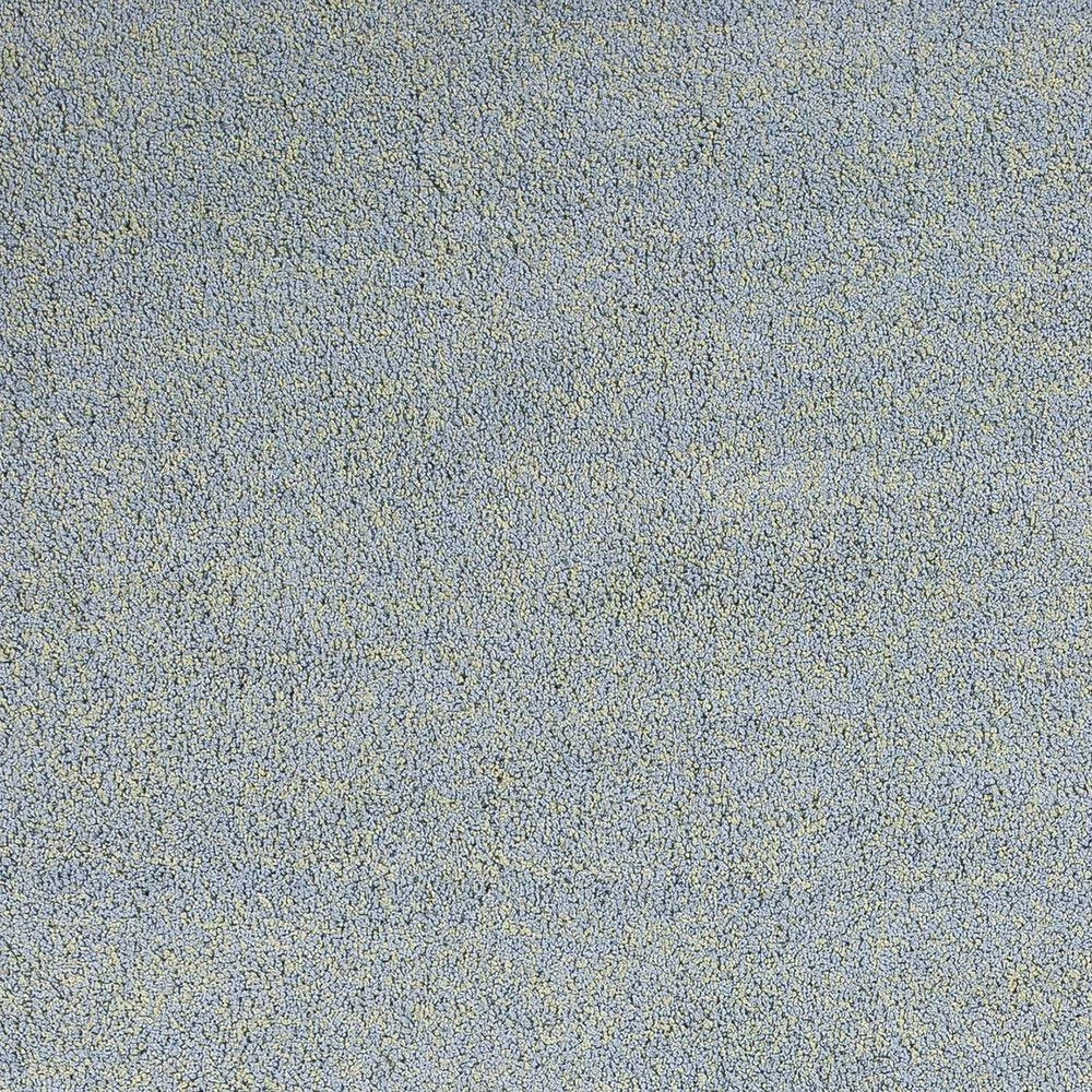 8' Blue Hand Woven Round Rug