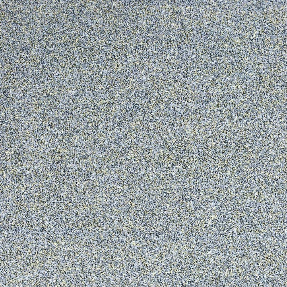8' Blue Hand Woven Round Rug
