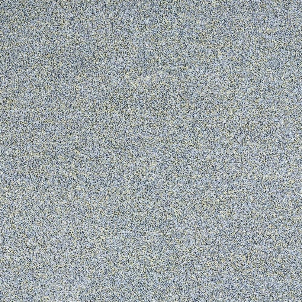 8' Blue Hand Woven Round Rug