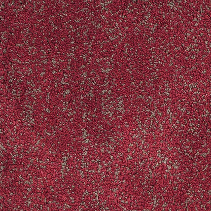 8' Red Hand Woven Round Rug
