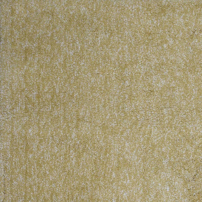 8' Yellow Hand Woven Round Rug