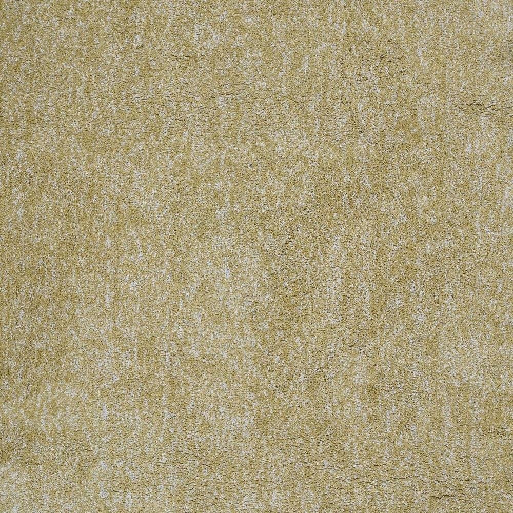 8' Yellow Hand Woven Round Rug